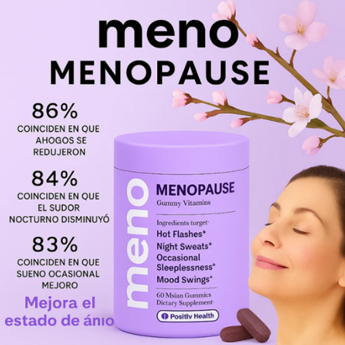 🌸 MENO 🌸: Reinicia tu equilibrio hormonal y dile adiós al peso rebelde de la menopausia ✨