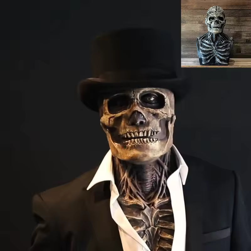 Mascara realista de calavera