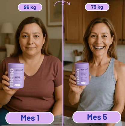 🌸 MENO 🌸: Reinicia tu equilibrio hormonal y dile adiós al peso rebelde de la menopausia ✨