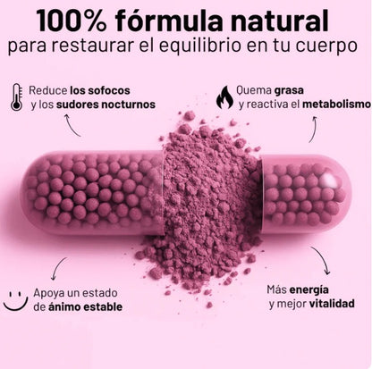 🌸 MENO 🌸: Reinicia tu equilibrio hormonal y dile adiós al peso rebelde de la menopausia ✨