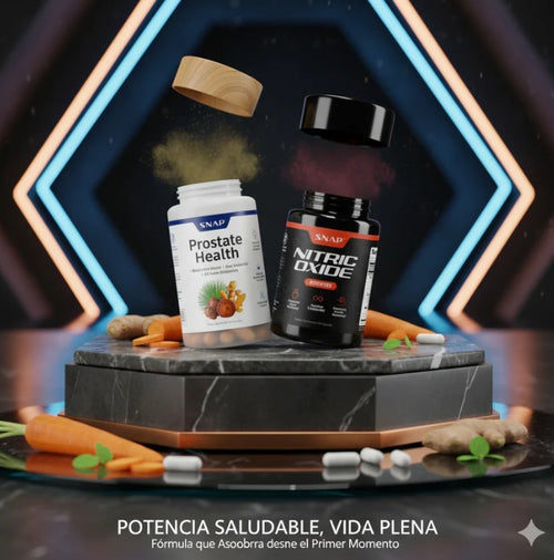 💪 COMBO MACHO SNAP: Nitric Oxide + Prostate Health 🌿