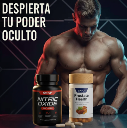 💪 COMBO MACHO SNAP: Nitric Oxide + Prostate Health 🌿