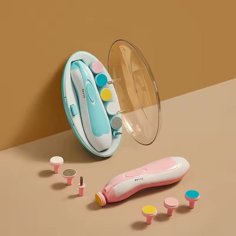 Cortauñas eléctrico para bebé 🍼 - Cuida sus manitos con ternura 💖