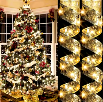Cinta decorativa con Luz Led 🎇 5 metros | Disfruta una navidad llena de magia 🎄